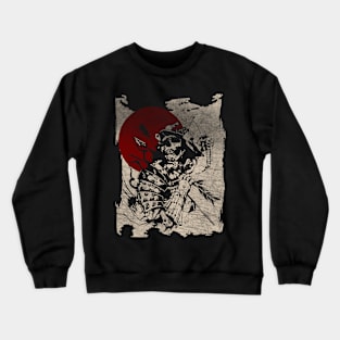 Japanese Dead Samurai Japan Warrior Swordsman Crewneck Sweatshirt